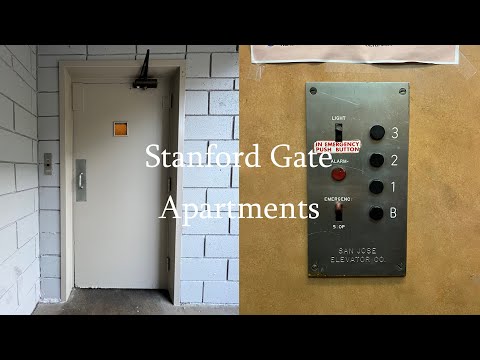 Epic Motor! Old San Jose Elevator [Car #1] Stanford Gate Apartments, Bldg. 1 - Mountain View, CA