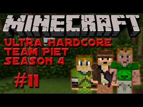 Let's Play Minecraft Ultra Hardcore S4E11 [Team Piet/Full-HD] - Dumme Hühner (Reupload)