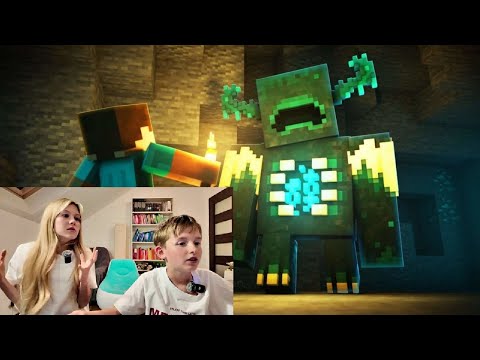 MINECRAFT WITH LENKA WARDEN PURSUED US