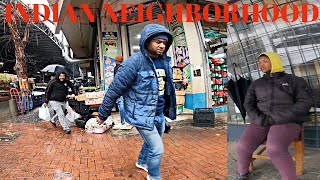 Multi racial Neighborhood FORDSBURG in downtown Johannesburg (mostly indians)