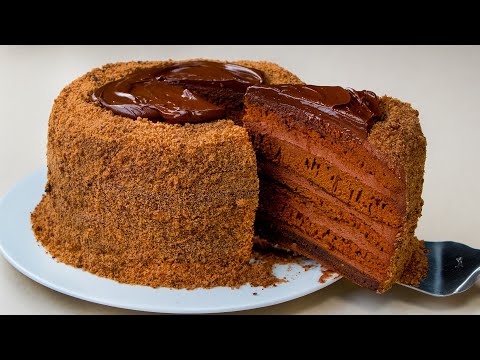 IDEAL čokoladna torta. Bez recepta za pečenje i bez gnječenja testa| Gurman TV