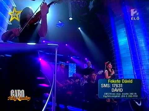 Megasztár 4 Döntő 9 - Fekete Dávid - Egy új élmény (+zsűri)