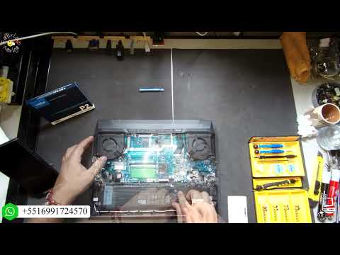 Dell G15 5520 - Upgrade de SSD M.2 NVME