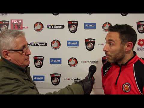 FCUM vs Bradford Park Avenue - Post Match Interview - 24/03/18