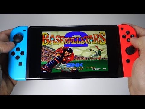 ACA NEOGEO BASEBALL STARS 2 Nintendo Switch gameplay - YouTube