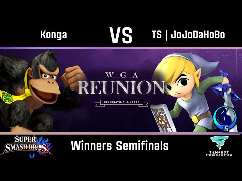 Konga (Donkey Kong) vs TS | JoJoDaHoBo (Toon Link) - Smash 4 Winners Semifinals -  WGA: Reunion