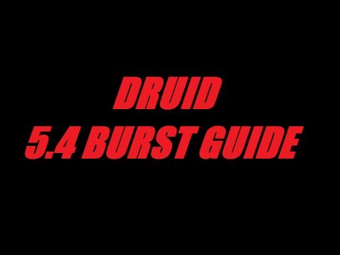 Balance Druid Burst 5.4