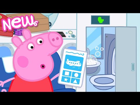 Peppa Pig Tales ✈️ Tiniest Plane Bathroom EVER! 🚽 BRAND NEW Peppa Pig Episodes