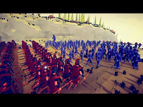 300 SPARTANS DEMOLISH EVERY TEAM ARMIES - Totally Accurate Battle Simulator TABS