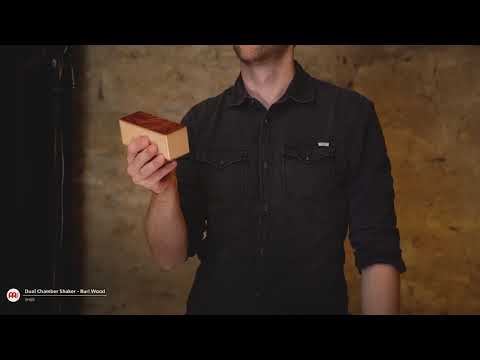 MEINL Percussion - Dual Chamber Shaker, Burl Wood - SH60