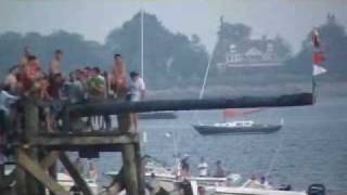 preview picture of video 'Gloucester MA 2010 Fiesta's greasy pole'