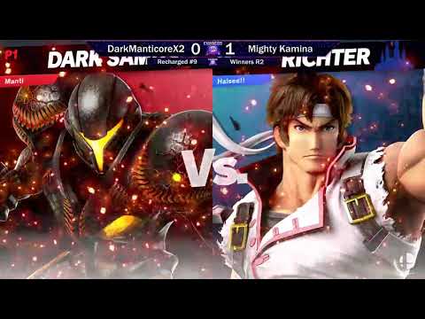 Recharged #9 - Mighty Kamina vs DarkManticoreX2 - Winners R2 - SSBU