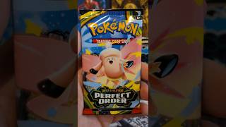 Opening the last pack of Pokemon Perfect Order from the Booster Bundle! #pokemon #perfectorder