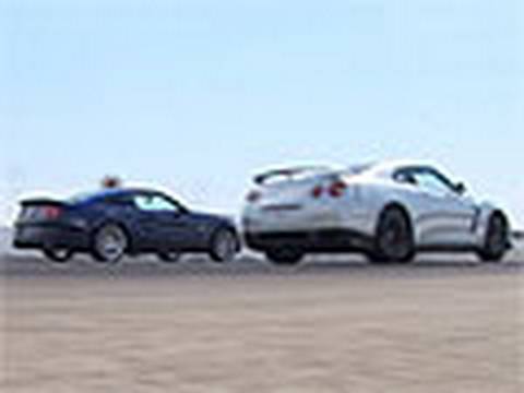 Nissan GT R Vs Shelby GT500 SS