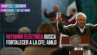 Resumen de noticias 1 de octubre de 2021