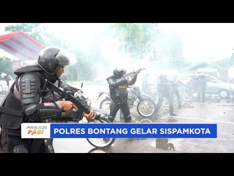 POLRES BONTANG GELAR SISPAMKOTA