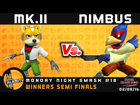 MNS #18 | Mk.II (Fox) vs Nimbus (Falco) - Winners Semi Finals - Melee Singles