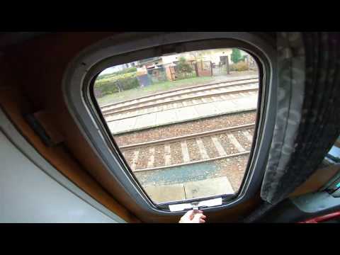 POV of Czech Train driver: Brno hlavní nádraží - Sokolnice Telnice [4K]