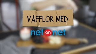 Våfflor med NetOnNet: Wilfa Topit WBM-550