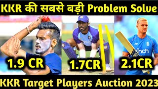 IPL2023:KKR will target these 3 Big players in Mini auction|KS Bharat,Chameera, and Roy joins KKR|