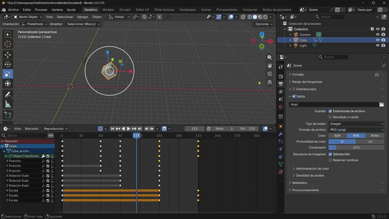 36. El resultado en Blender