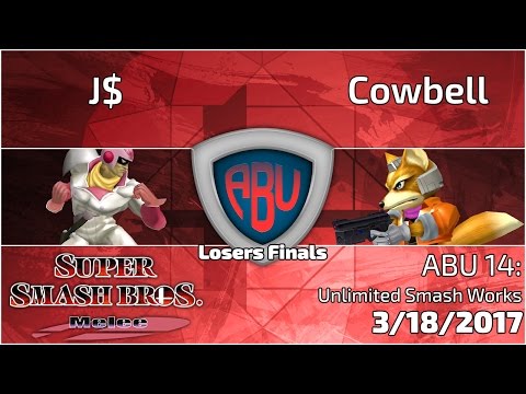 ABU Monthly 014: J$ (C. Falcon) Vs. Cowbell (Fox) - SSBM Singles Losers Finals
