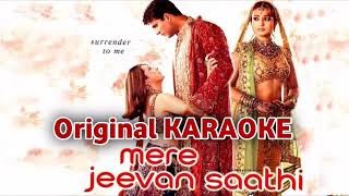Download lagu Tum Bin Na Hum Jee Sakenge - Original Karaoke ( Mere Jeevan Sathi 2006 ) Udit Narayan & Alka Yagnik mp3
