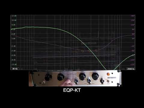 Демонстрация работы эквалайзера Klark Teknik EQP-KT