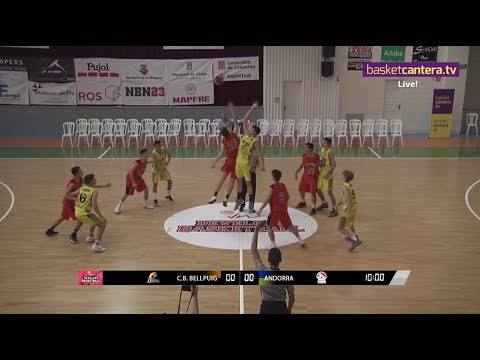 U16M - C.B. BELLPUIG vs. ANDORRA - 7º y 8º puesto -Torneo VM Develops Basketball Bellpuig ’18