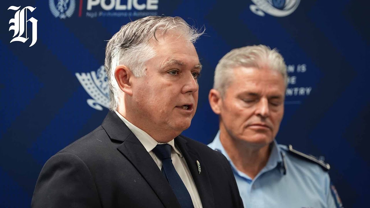 NZHerald Live: Police Minister and Police Commissioner speak live