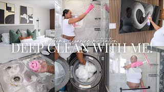 DEEP CLEAN WITH ME | extreme cleaning motivation + entire house clean + tips!