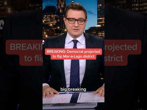 BREAKING: Democrat projected to flip Mar-a-Lago district