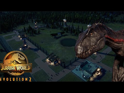 Hybrid Park Ep 3: Indoraptor Enclosure - Jurassic World Evolution 2