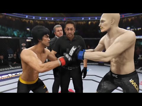 Bruce Lee vs. Crazy Mole - EA Sports UFC 3