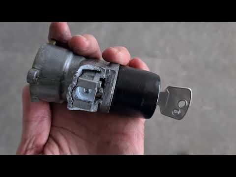 Mercedes 123 steering lock removal