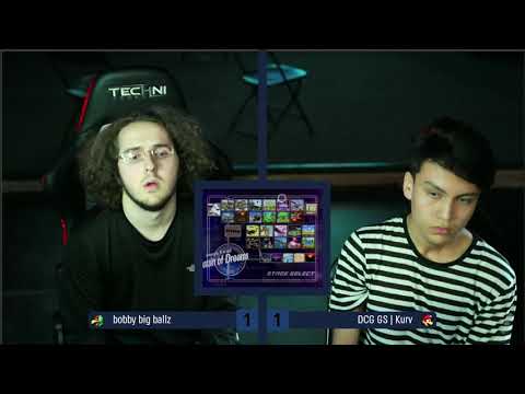 NMA2 - bobby big ballz (Falco) VS DCG GS | Kurv (Luigi) - SSBM - Top 8 - Losers Semifinals