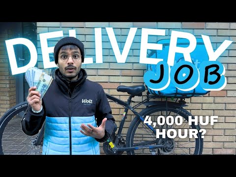 I Tried Wolt Delivery in Budapest 🇭🇺 | Real Student Earnings & Life in Hungary (4000 HUF/Hour?)