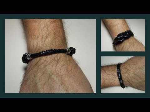 Tres pulseras para hombre. Hazle su tu misma! |