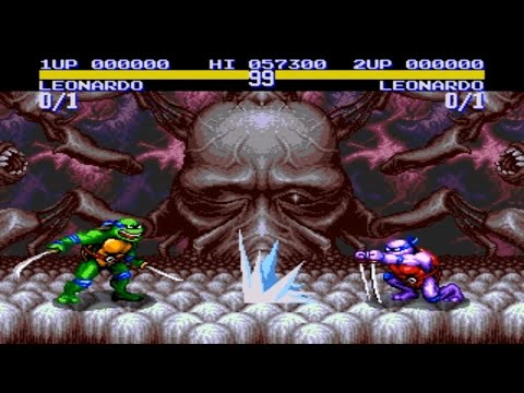 [TAS] Leonardo VS Leonardo (TMNT Tournament Fighters)