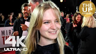 Nell Williams on The Good Liar, Helen Mirren, Ian McKellen interview at the premiere in London video