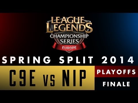 LCS EU Challenger Spring Split 2014 - C9E vs NIP - Finale - Game 1