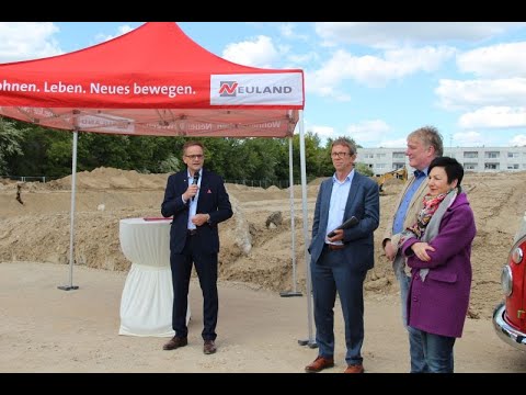 Spatenstich Kurt 2.0 - Neubau der NEULAND Wohnungsgesellschaft