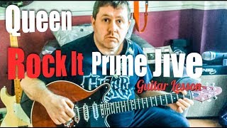 Rock It (Prime Jive) - Queen - Guitar Lesson