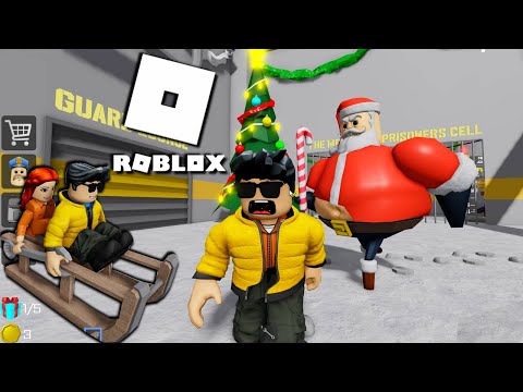 ROBLOX, BARRY'S CHRISTMAS ESCAPE, BARRY'S PRISON RUN OBBY CHRISTMAS