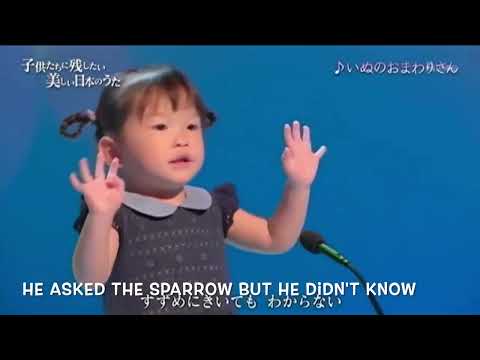 Little girl singing top 3 Japanese nursery rhymes #JAPANEWS