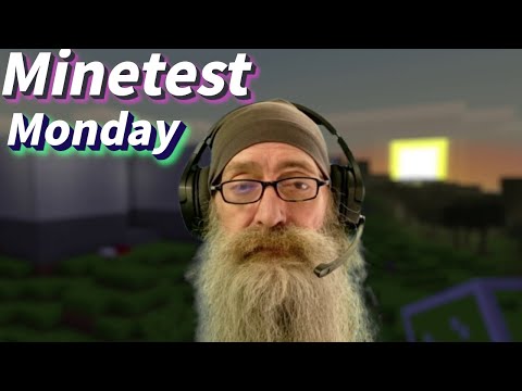 First Minetest for December!!  MINETEST MONDAY Bill MaxVoxPax