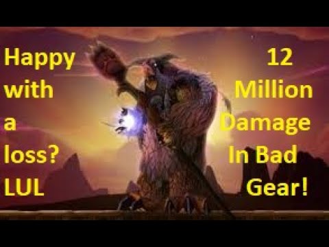 WoW Retail BFA - Balance Druid PvP - 12 Million Damage in Bad Gear! Boomkins Are Insane -