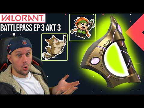 ALLE NEUE SKINS + Stufen im Valorant Kampfpass Season 3 Akt 3