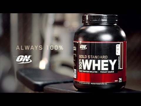 comment prendre gold standard whey