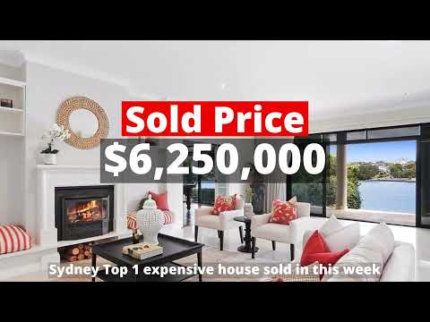 2021 Week 33 Top 5 House Sydney Expensive & Affordable House Sold 16/08/21-22/08/21